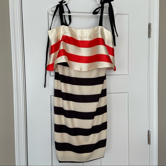 🌿|NWT| Anthropologie x Mare Striped Mini Dress - Picture 5 of 9
